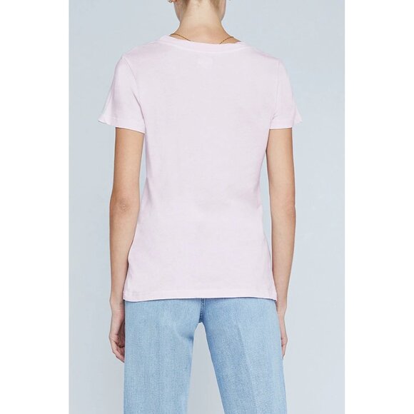 L’AGENCE Lilac Snow Cory Tee Medium New With Tags - Picture 8 of 10